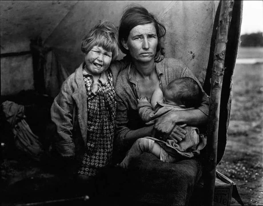 Dorothea Lange -Migrant Mother 2